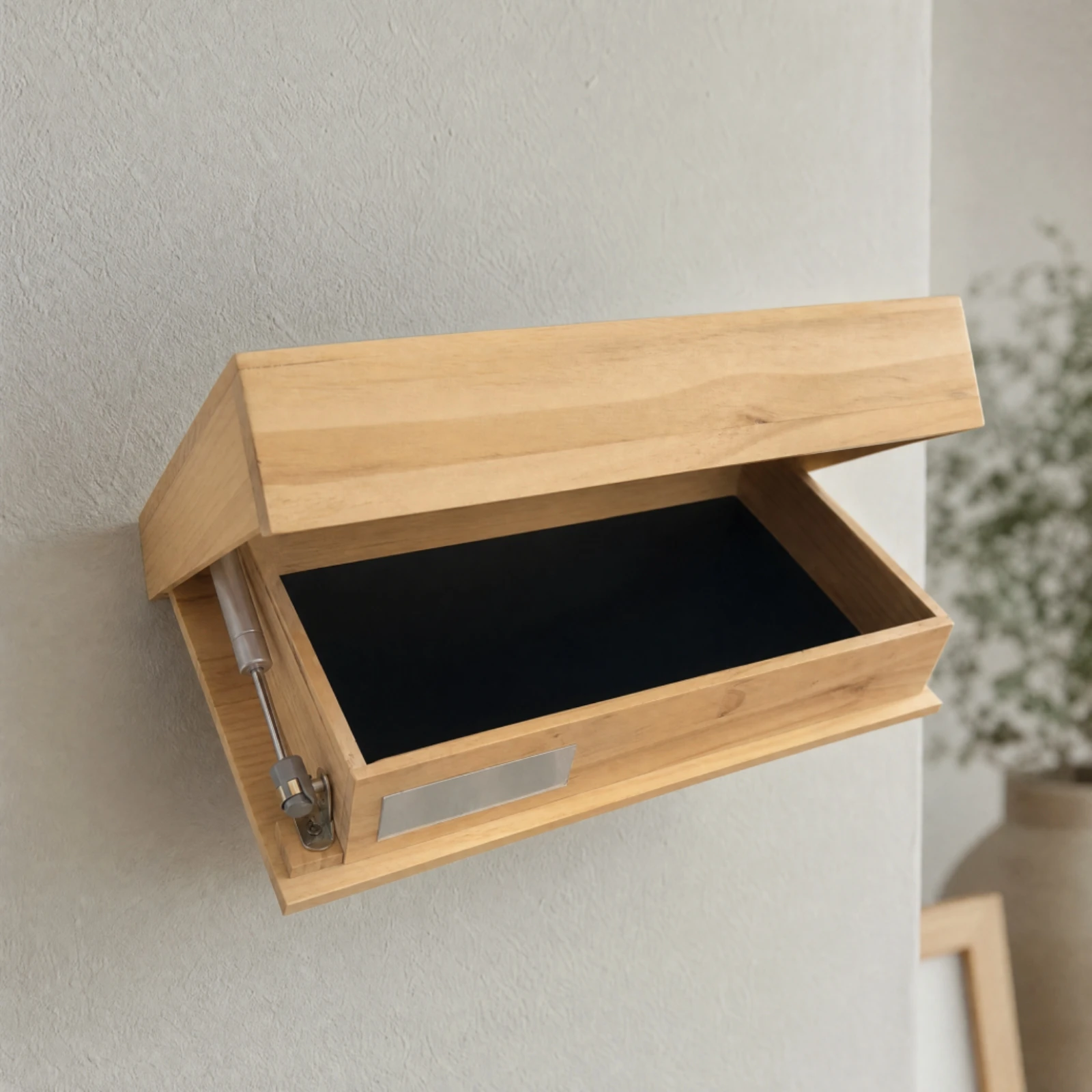 Wall-Mounted Barware Cabinet Sturdy Wine Bottle Display Rack for Home Bar, Dining Room