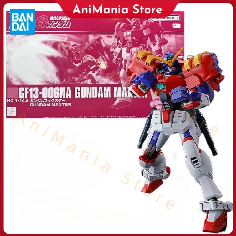 

In Stock BANDAI PB LIMITED HGUC Mobile Fighter G Gundam GF13-006NA Gundam Maxter Anime Action Figures Assembly Model Toy