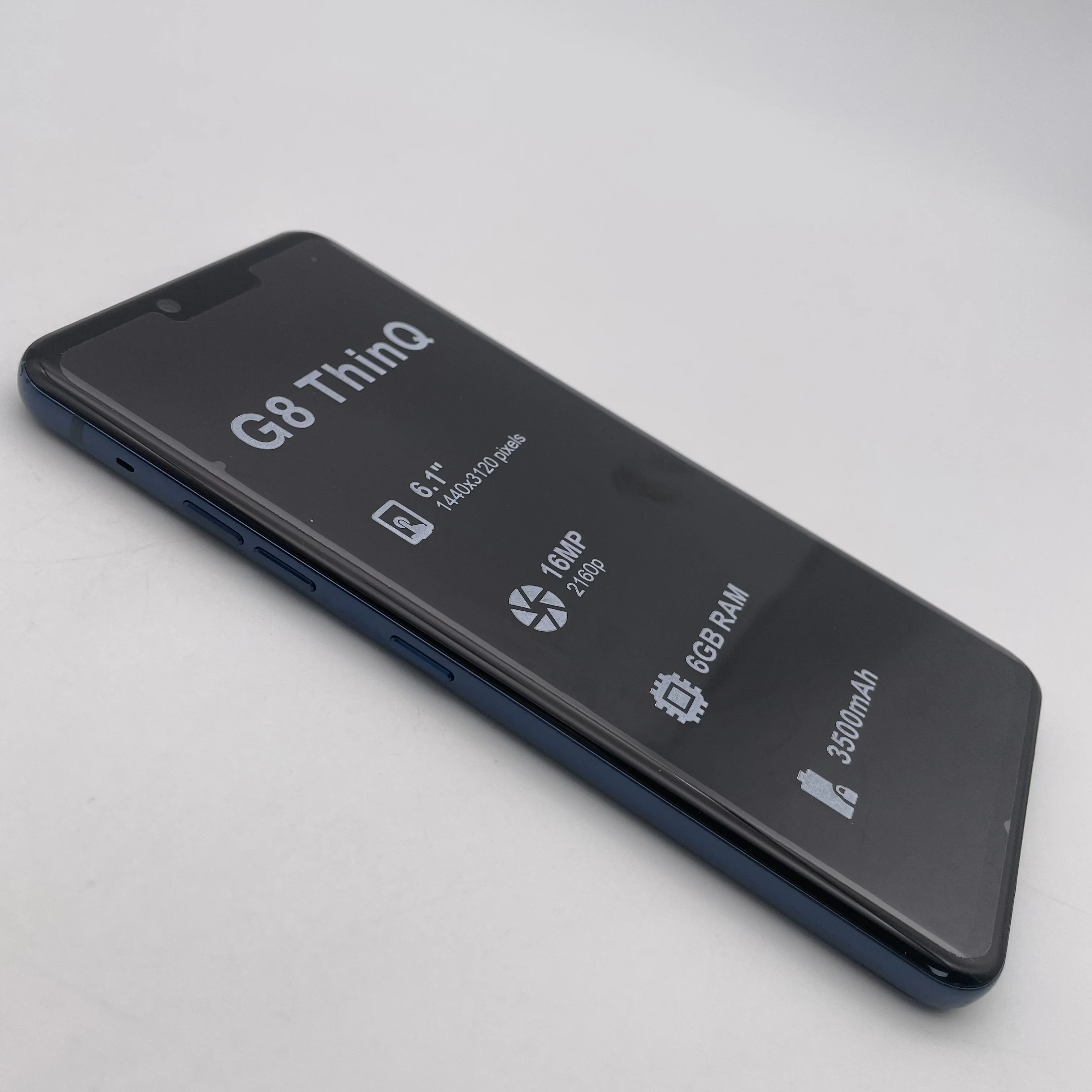 هاتف LG G8 ThinQ G820UM 4G أصلي 6.1 بوصة 16 ميجابكسل معرف الوجه بلوتوث أندرويد هاتف ذكي