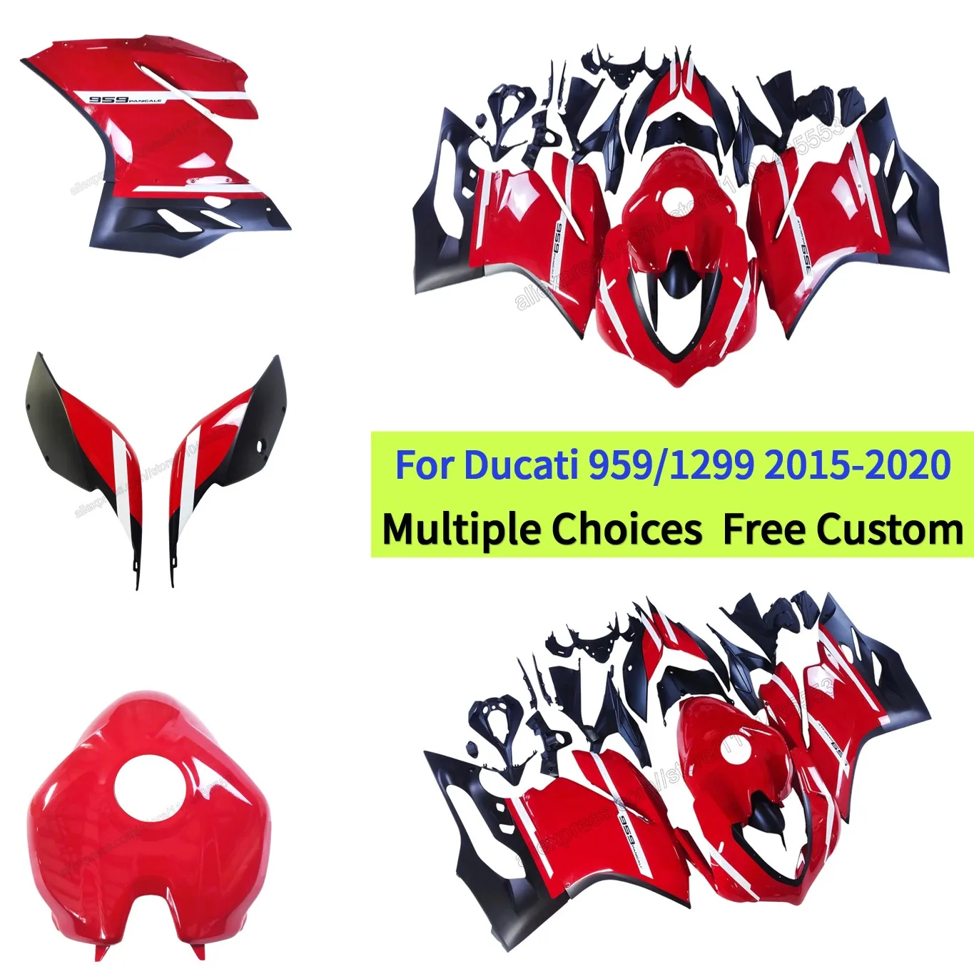 

For Ducati Panigale 1299/959 2015 2016 2017 2018 2019 2020 Motorcycle Aftermarket Part Fairings Kit
