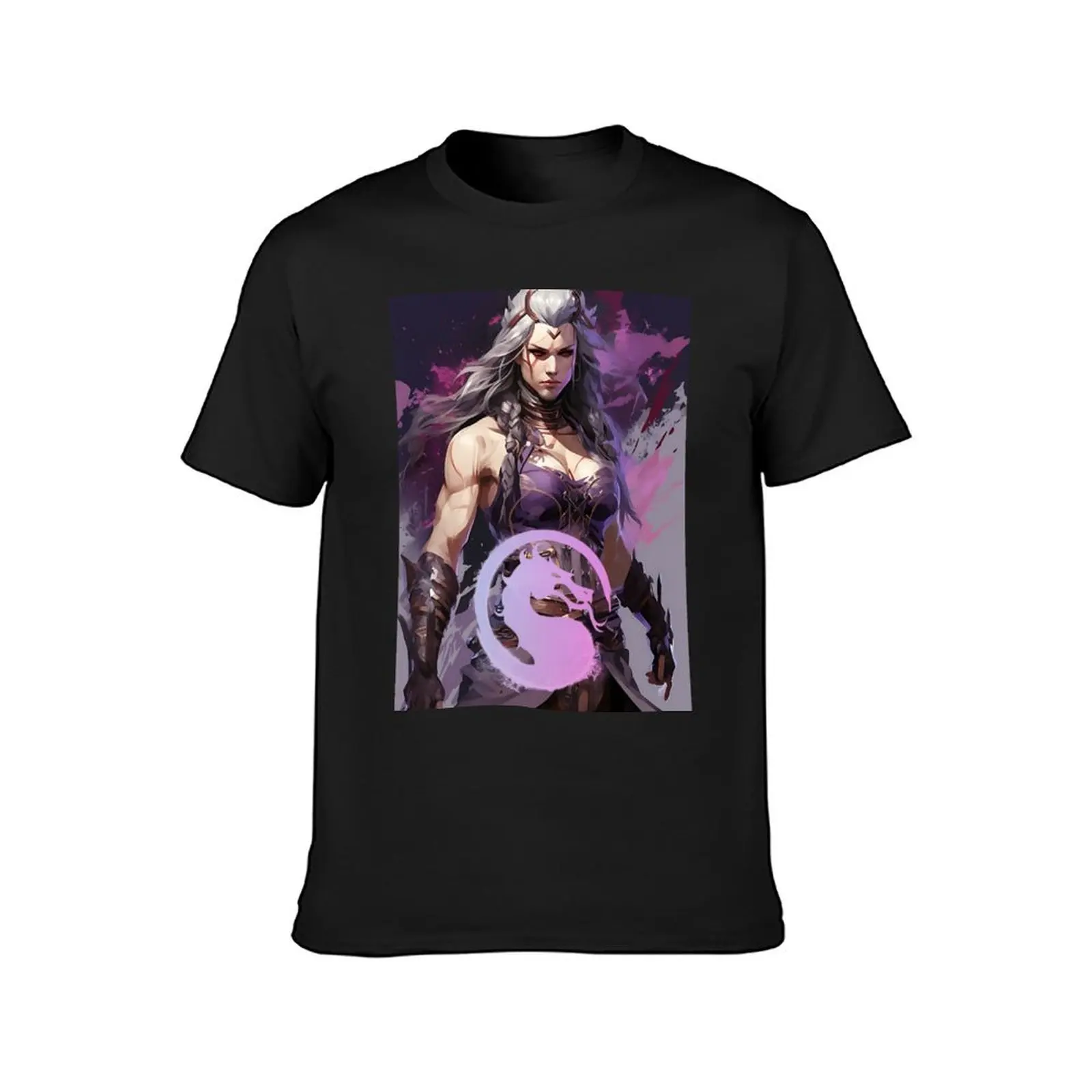 MK 1 Sindel T-Shirt customs design your own aesthetic clothes boys animal print new edition fruit of the loom mens t shirts