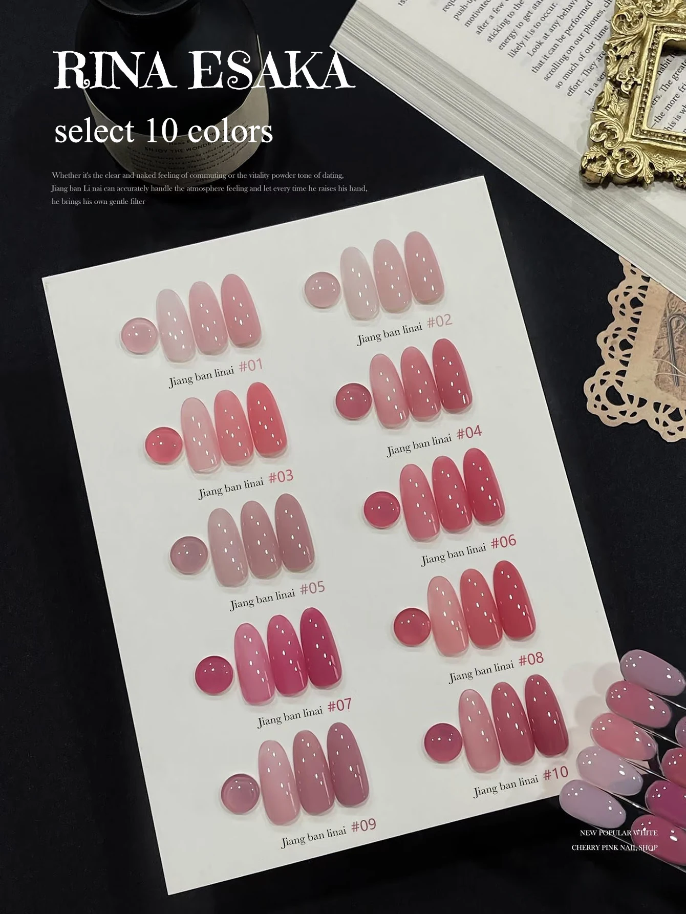 1PCS WS Spring Summer Nails Ic - Resin Art All review and price