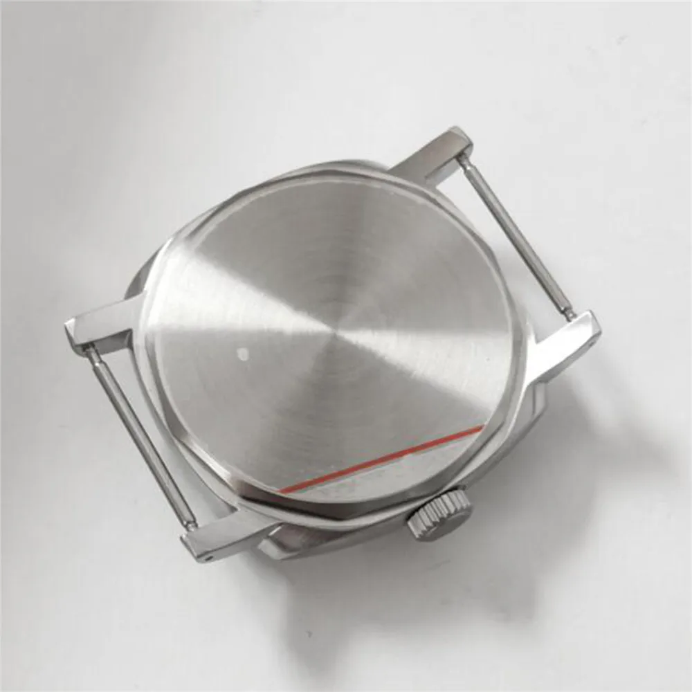 47MM Watch Case for ETA 6497 6498 316L Stainless Steel Shell Case for ST3600/ST3620 Movement