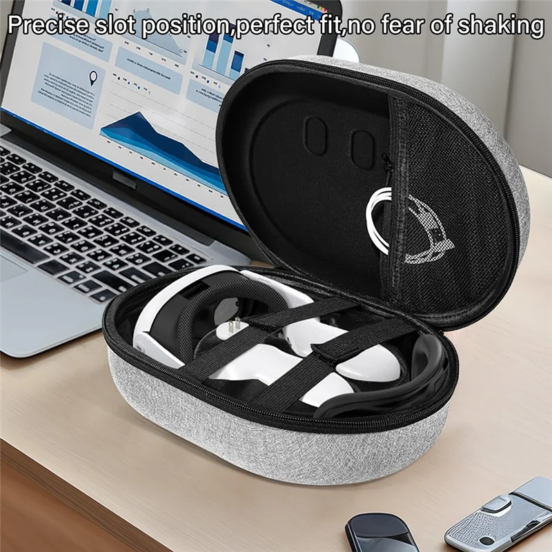 ABSY Hard Carrying Case For Oculus/Meta Quest 3- For Travel Portable Protection Compatible With Oculus Quest 3