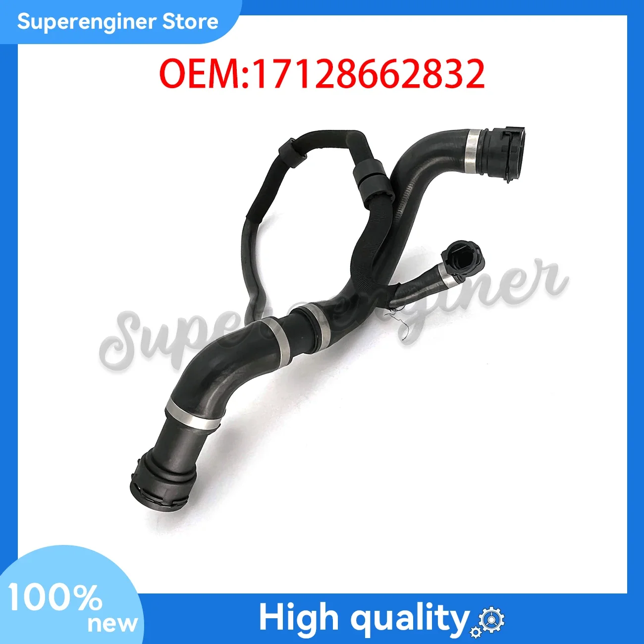 

17128662832 Шланг радиатора для BMW F20 F21 F22 F23 F30 F31 F32 F35 F36 118i 14-19