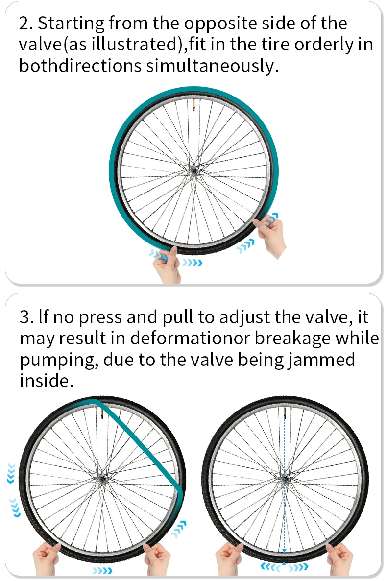 GUSTAVO TPU Ultraleichter MTB-Fahrradschlauch 26/27,5/29 x 1,95–2,8 C Französische Ventillänge 45 mm – Detail 11