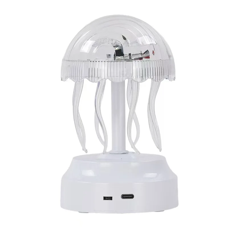 Medusa atmosfera luz medusa nightlight colorido atmosfera criativa luz quarto decoração lâmpada de mesa