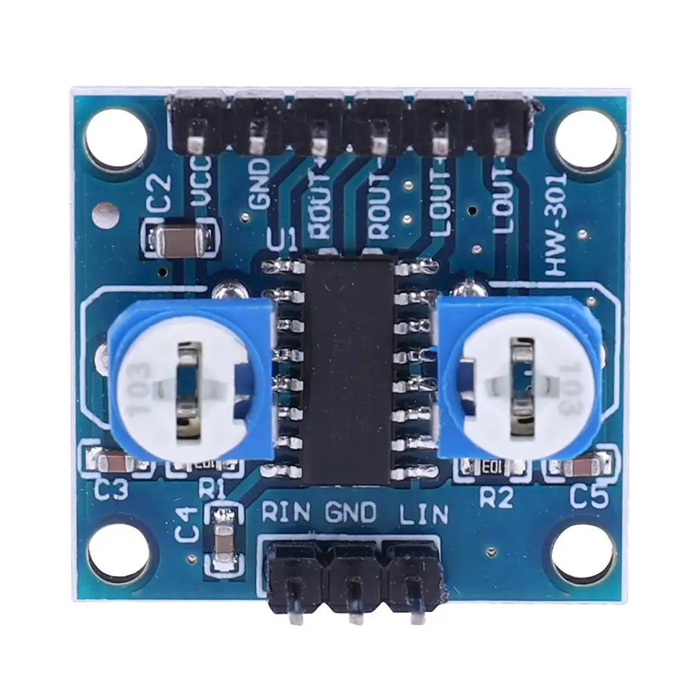 

PAM8406 Digital Amplifier Board Dual Channel 2x5W Class D for Electronic Devices