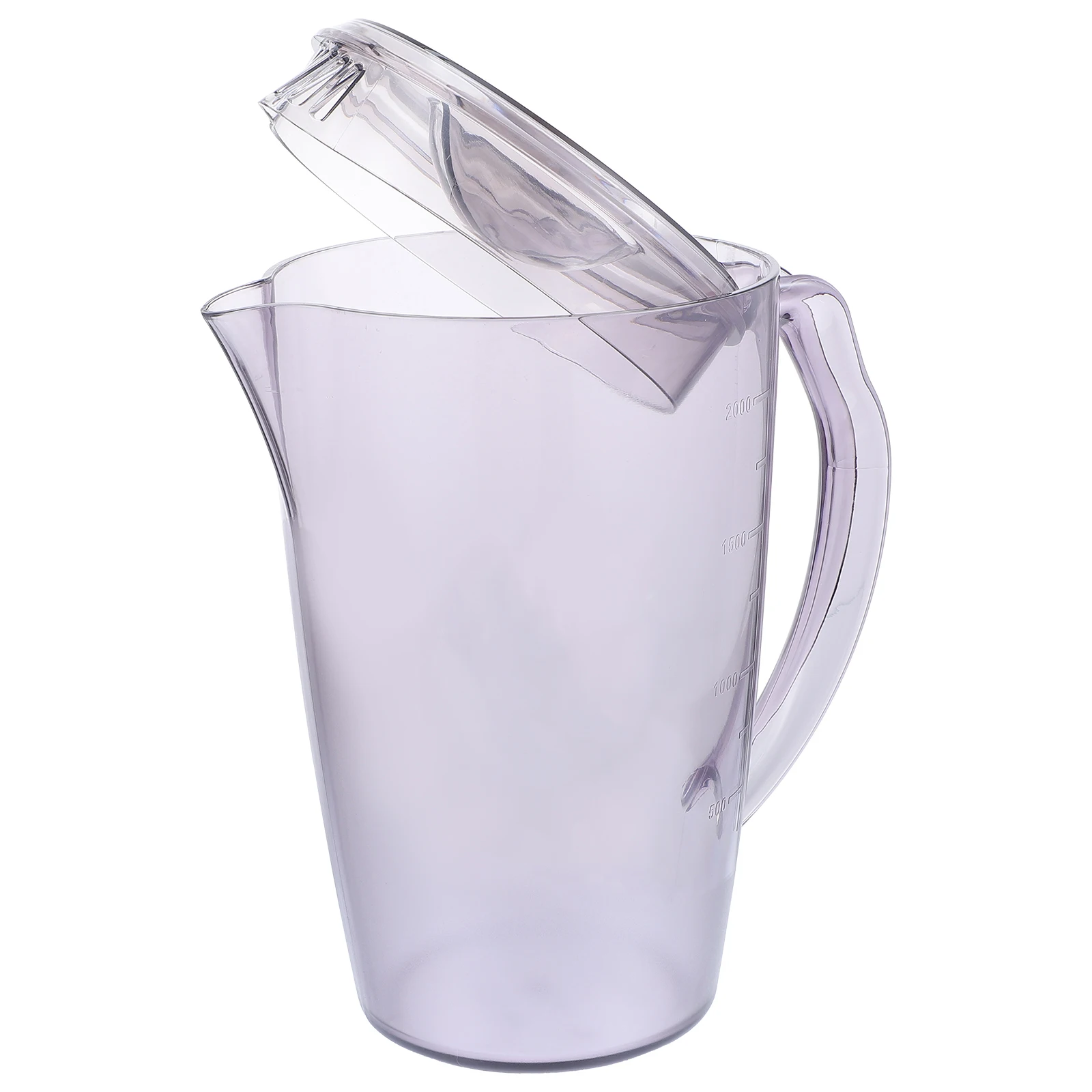 

Cold Water Pitcher Large Capacity Plastic Kettle Heat Resistant Juice Jug Beverage Storage Bottle Household Practical Kitchen