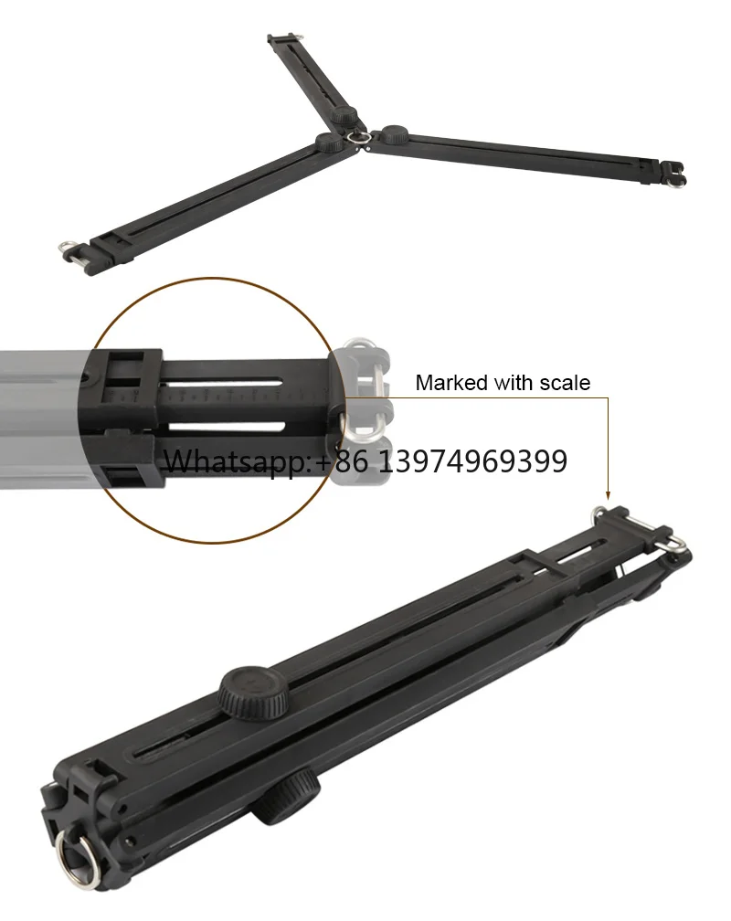 OBO Professional DSLR Camera Tripod Carbon Fiber Folding Waterproof Shockproof  Damping Head for Video Digital Camera