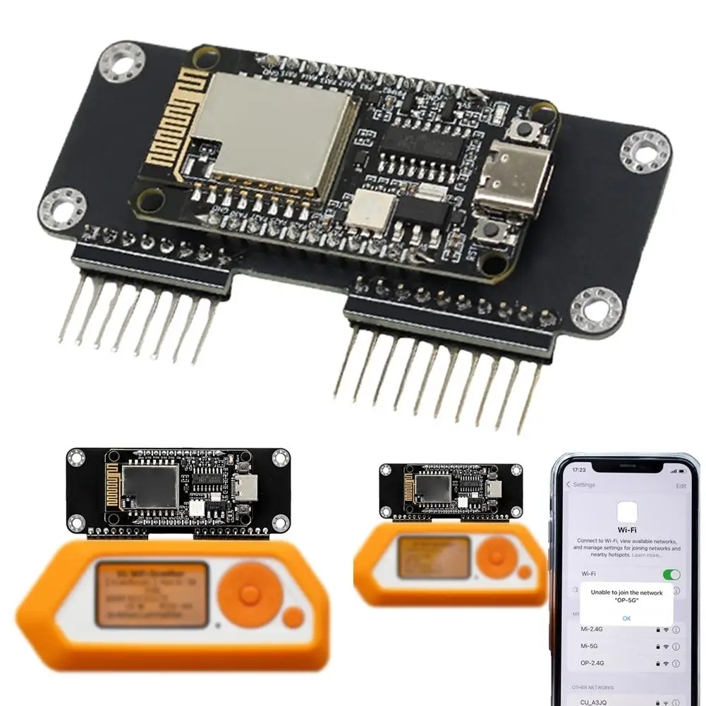 Wireless WiFi Bluetooth Module Breakout Board for Flipper Zero 2.4G 5G Internet of Things Development Board