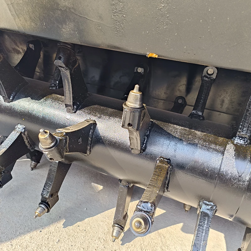 Box Type Rear Axle Trailed Ground Lime Soil Mixer Road Concrete Scarifier Concrete Mixer Road Machinery