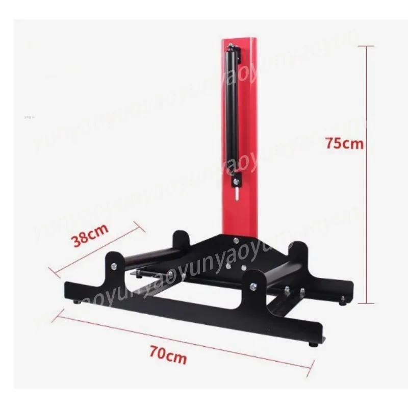 Professional Car Tire Wheel Rotating Cleaning Rack Labor Saving Placement Bracket Special for Auto Car Wash Workshop