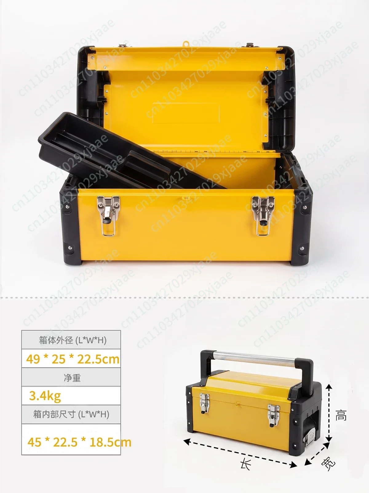 Combined Drawer Type Tie Rod Toolbox Auto Repair Hardware Tool Cabinet with Wheels Household Stacking Drawer Storage Box