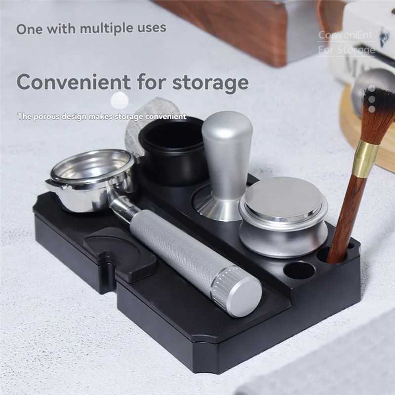 LITE-Kaffee Tamper Ständer Kaffee Werkzeug Halter 51/53/58 Mm Griff Multifunktionale Kaffee Tamper Ständer Für Arbeitsplatte bar Shop