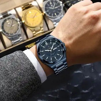 8 best sales ساعة ظهر من الفولاذ المقاوم للصدأ، مقاومة للماء - №7