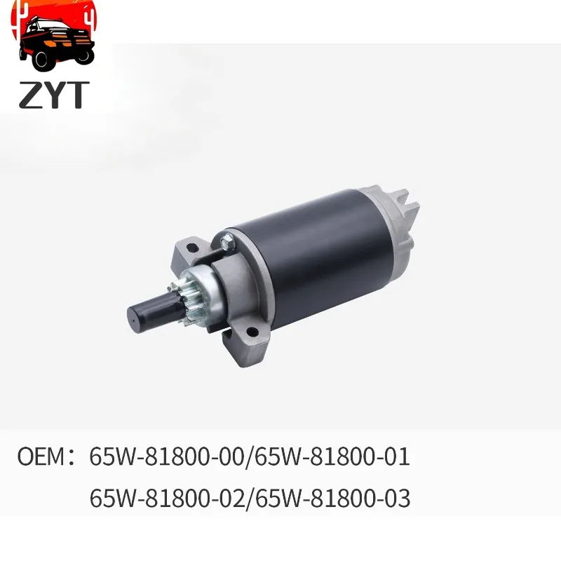

Brand New Starter Motor 65W-81800-00 65W-81800-01 65W-81800-02 65W-81800-03 For Yamaha Outboard 4 stroke 20HP 25HP