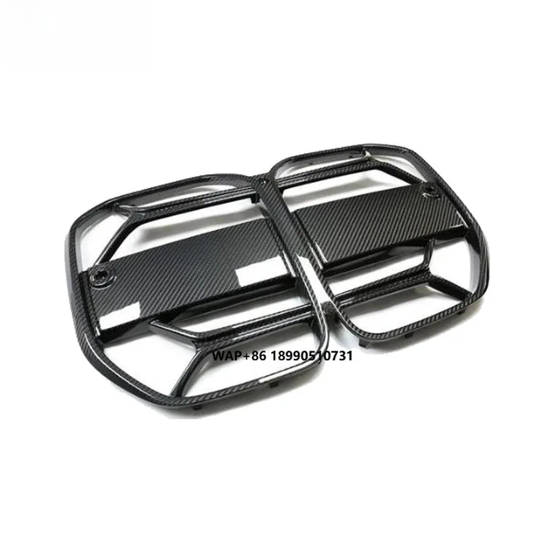 

I4 G26 2021y Grille Carbon Fiber Car Upgrade Body Parts Center Bumper Grille Front Hood New Auto Accessory