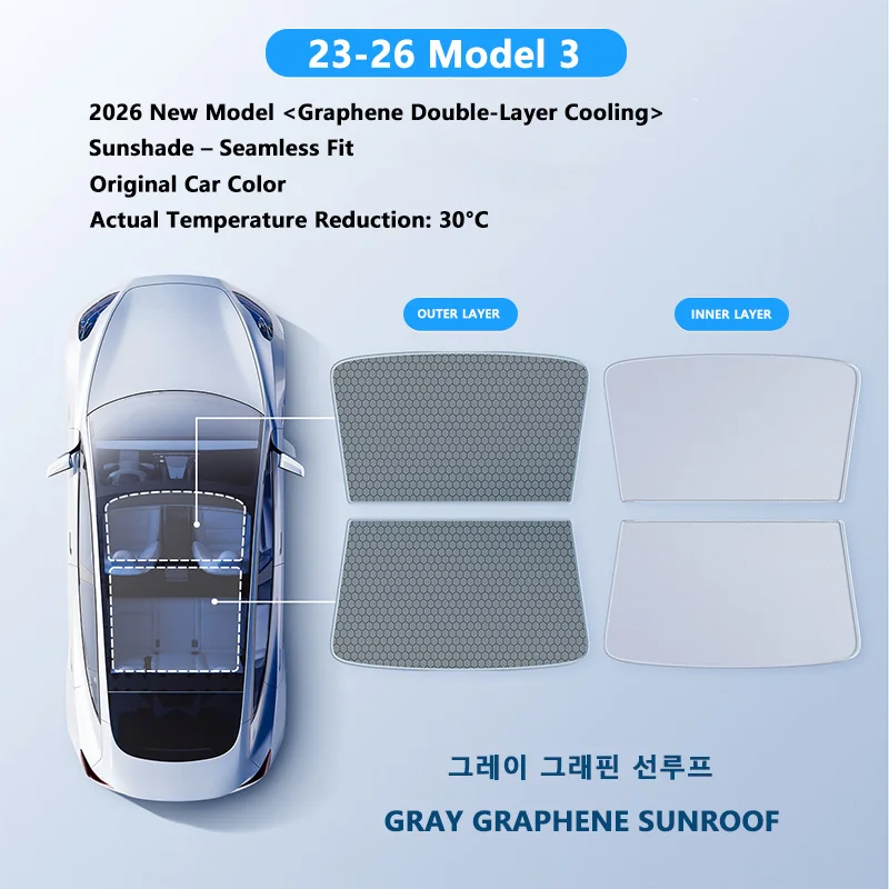 23 2026 Model 3 Grey
