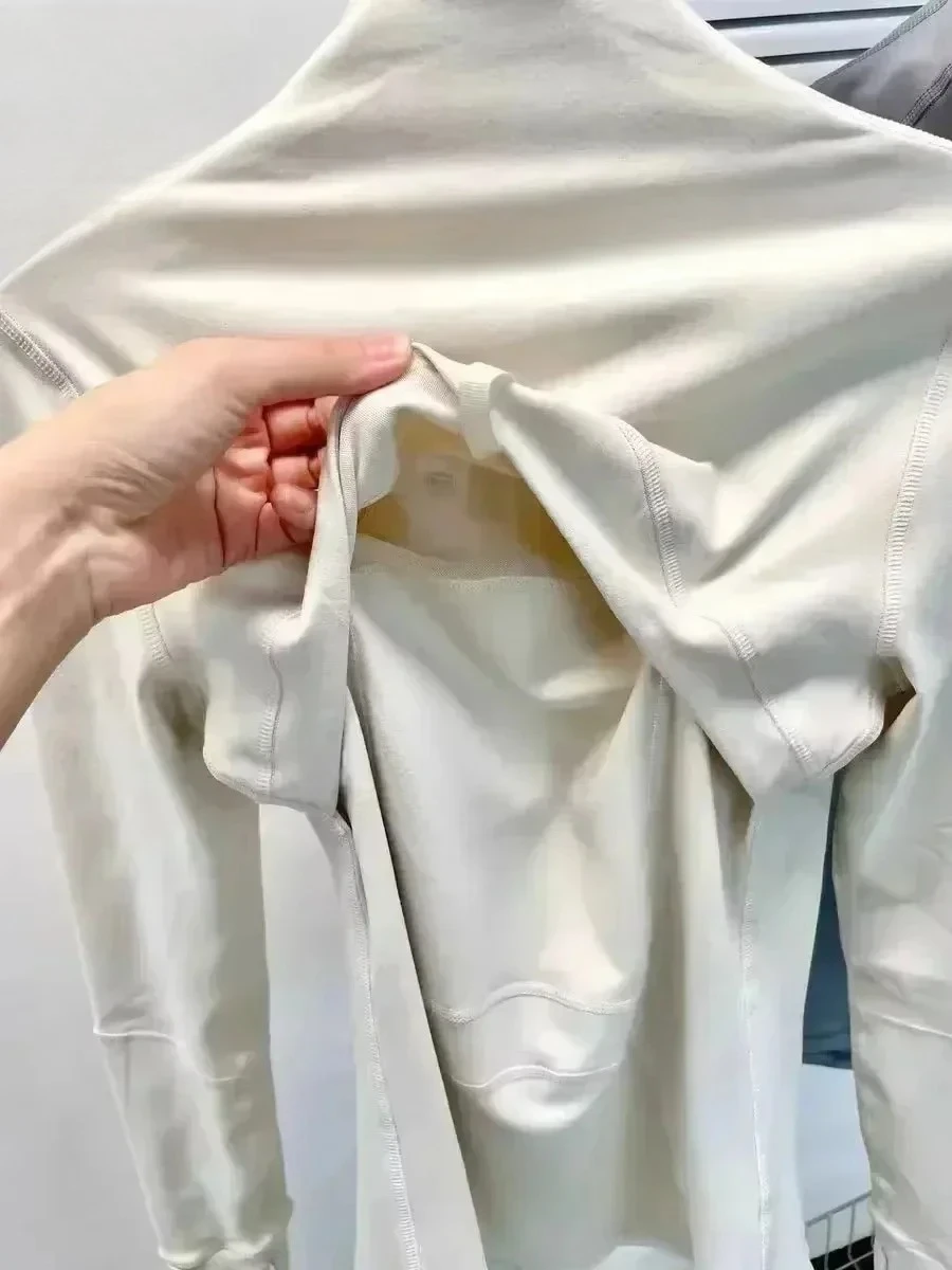 

Lemon Women Defines Jacket Naked Yoga Coat Long Sleeve Crop Top Zipper Fitness Running Shirts Workout Clothes Sportswear