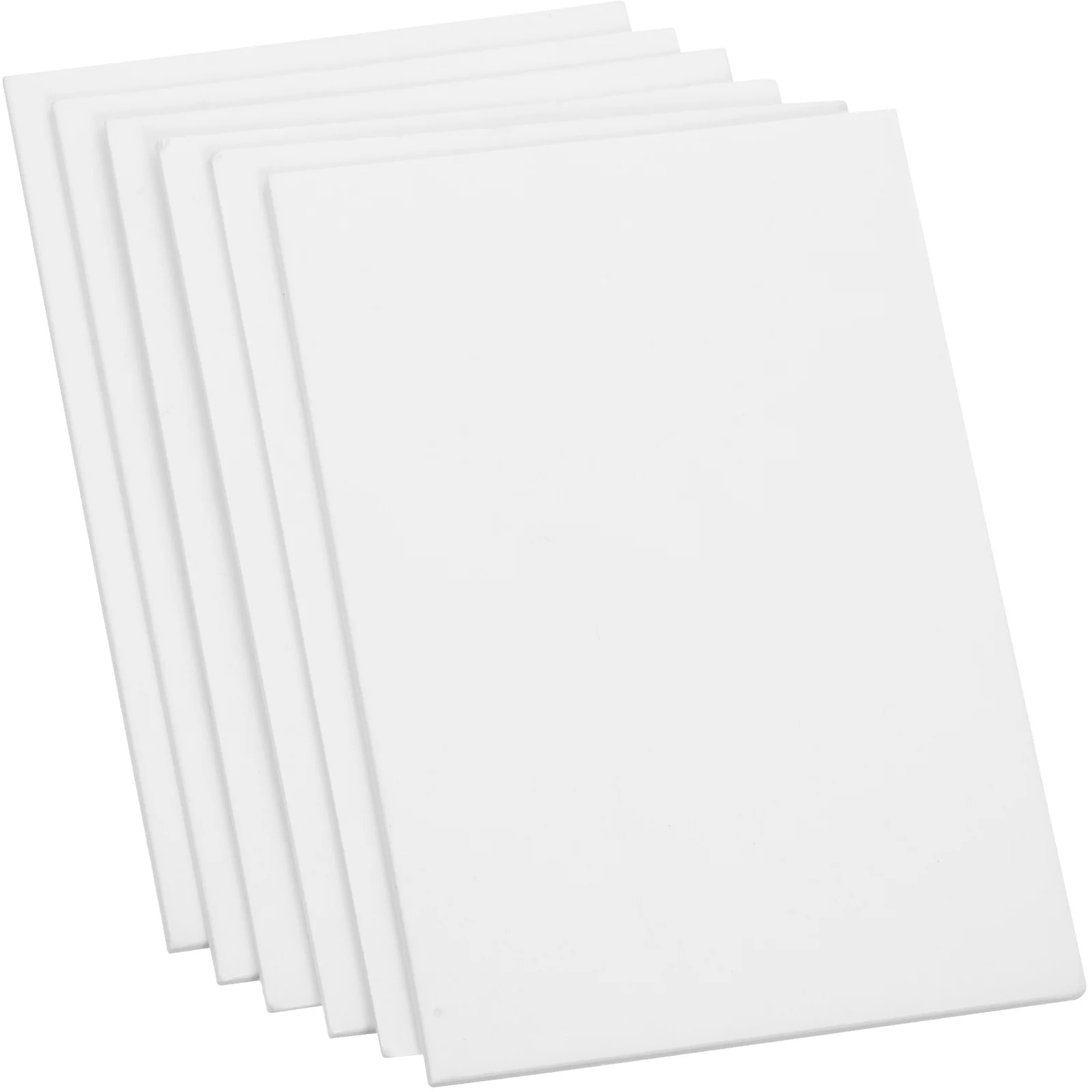 30 Pcs Game Card Cardboard Blank White Blank Blank Blank Cardstock Stocks White Fixing Whiteboard Wrapping Paper