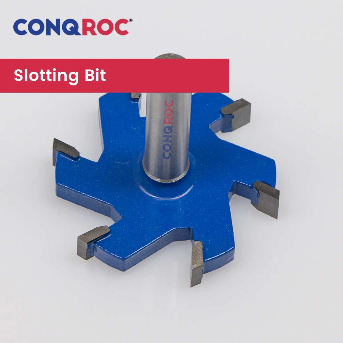 12mm Shank 6-Wing Slotting Router Bit Cutting Length-10mm 2-Option Diameter-65mm or 85mm  Woodworking Milling Cutter