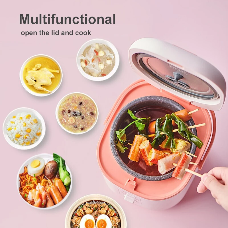 SUPOR Mini Rice Cooker 1.2L Portable Electric Cooker Easy to Operate 220V Home Appliances Multifunctional Electric Rice Cooker