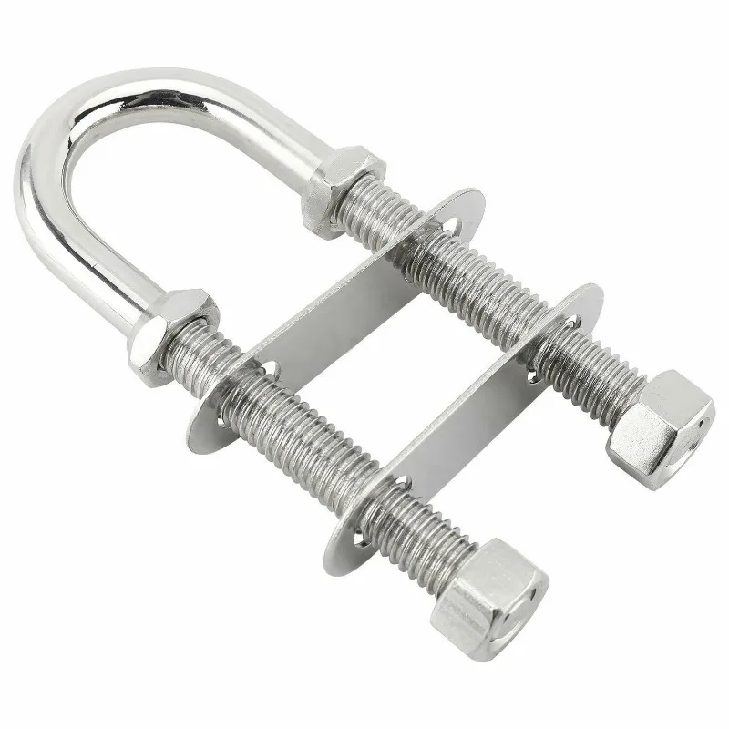 For Stainless Steel U-bolt 8/10/12 Specification Screw Bolt, Marine Hardware Accessories