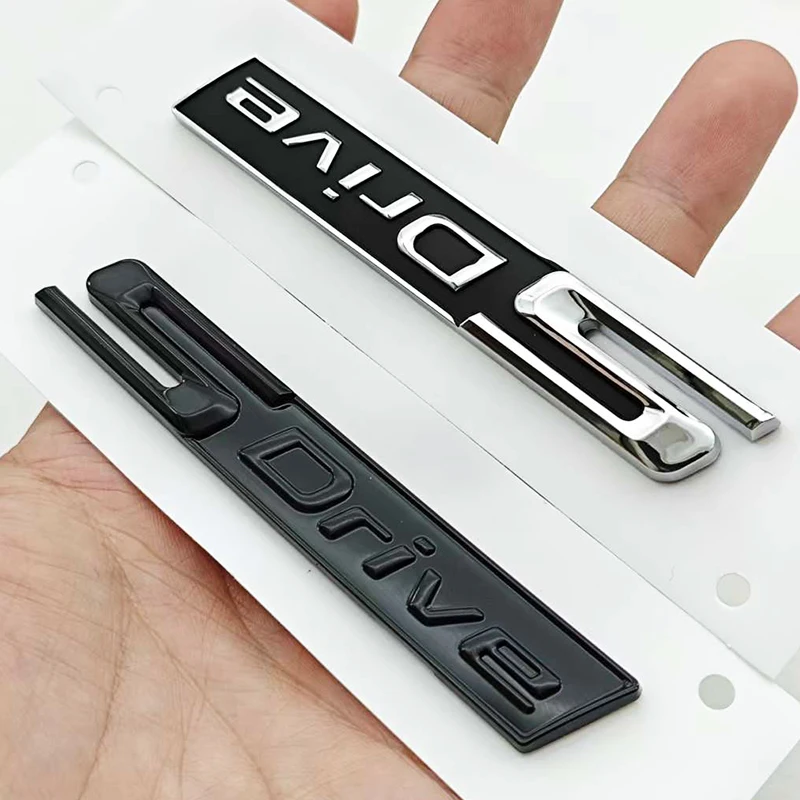 3D ABS Car Styling Logo SDrive Badge Sticker Rear Trunk Fender Side Emblem For S Drive 3 5 Series X3 X5 X6 X7 M3 M5 E46 E90 E83