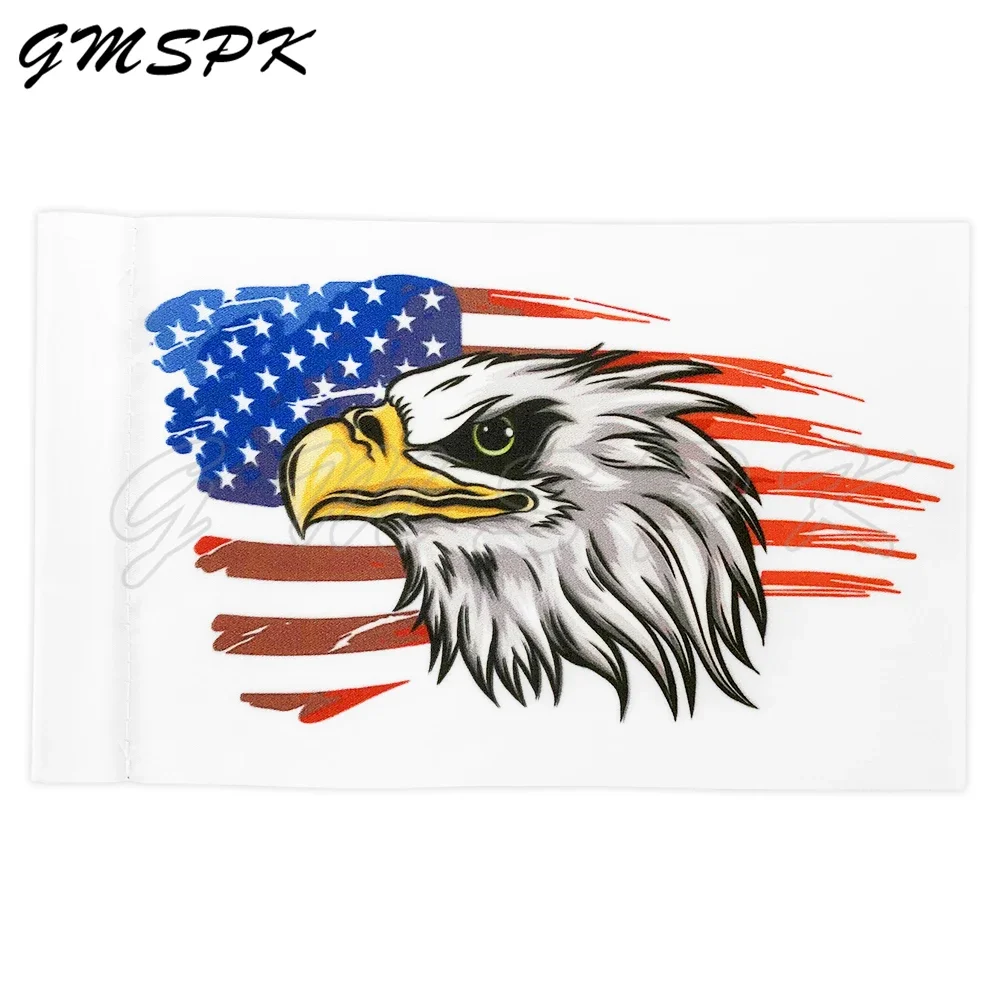 Motorcycle Flag Pirate Skull Eagle Nation Flag Luggage Rack Universal Fit for Honda Yamaha Harley Suzuki BMW