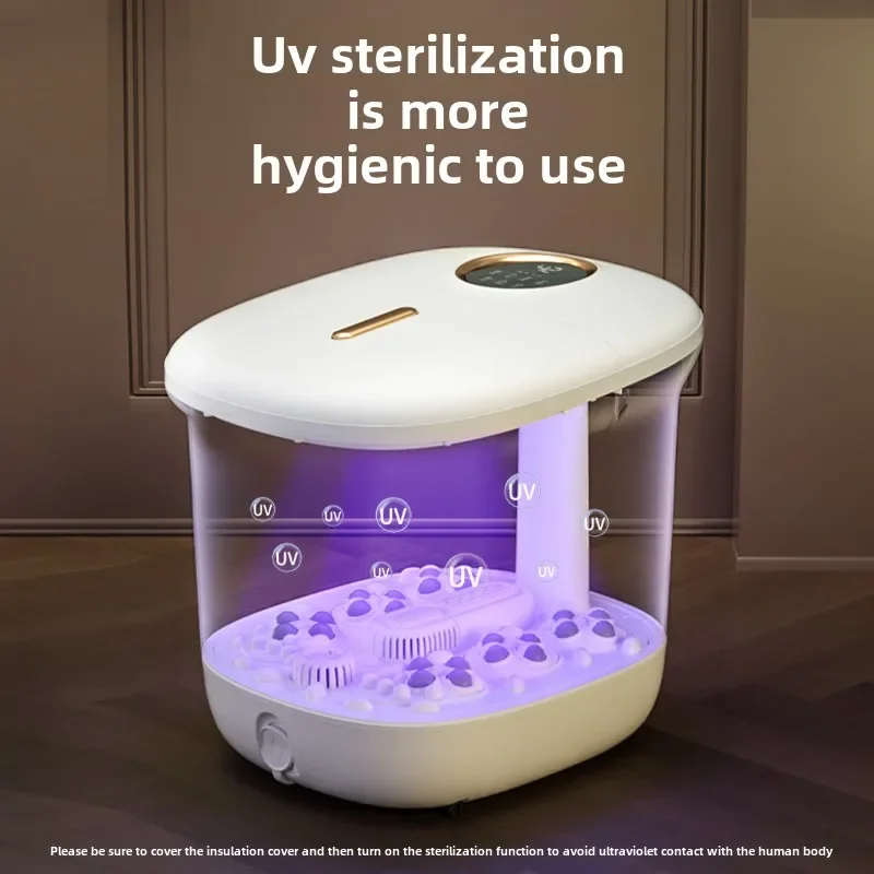 

Автоматическая ванна для ног с подогревом и постоянной температурой, электрический массажер для ванны для ног, спа-ванна для ног, педикюрная ванна