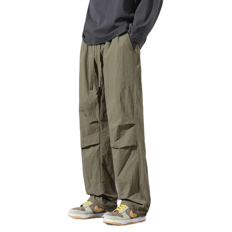 

New Men's Loose and Comfortable Quick Drying Mountain Climbing Pants Fashionable and Versatile Trouser