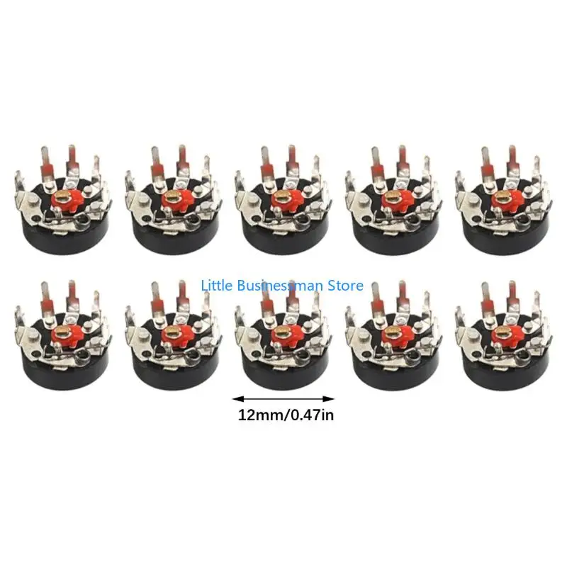 RV12MM Carbon Film Volumes Potentiometer für Haushaltsgeräte-Reparaturteile M76A – Detail 6
