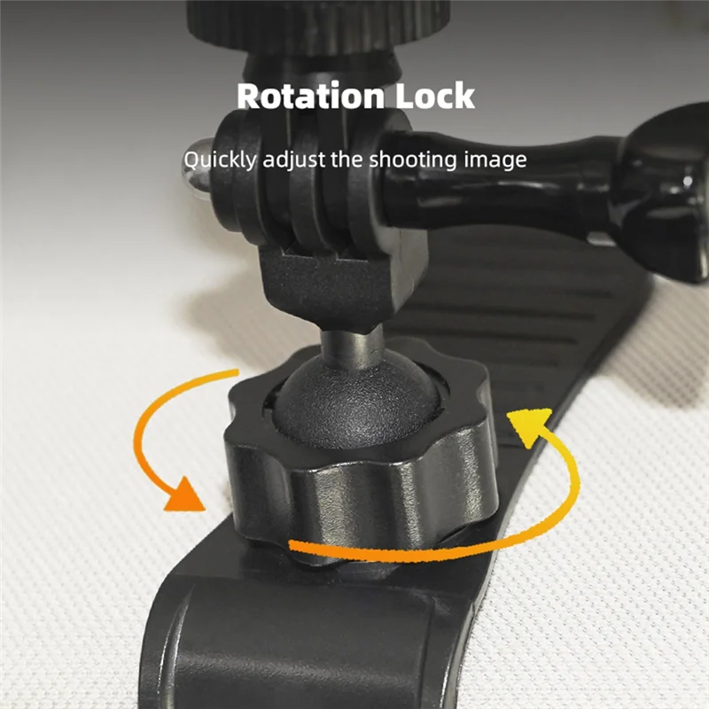 1 PCS Action Camera Car Sun Visor Mount Action Camera Accessories Plastic For ACTION 4 Insta360 X3 With 1/4 Inch Adapter