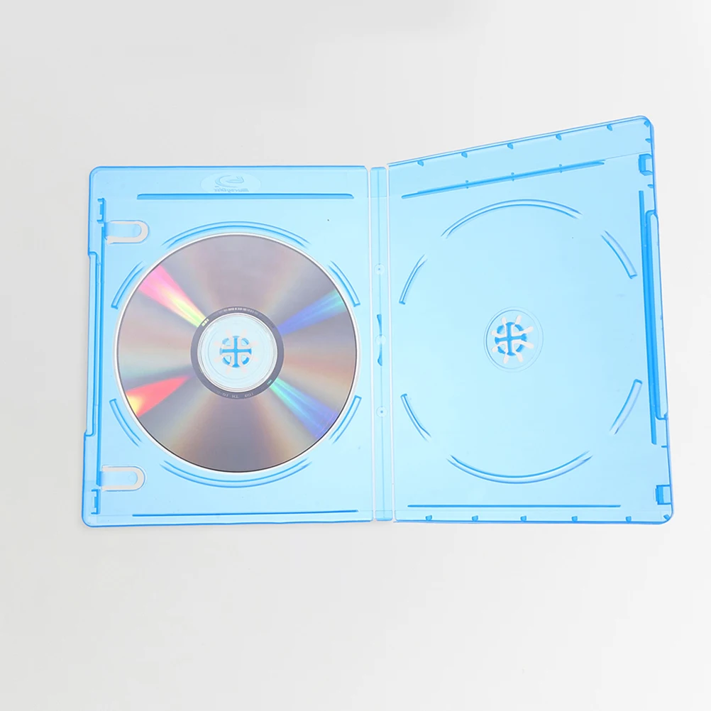 

10 Pcs CD Case Disc Wrapping Storage Boxes Dvd Cases Replacements Holder Organizer for Store