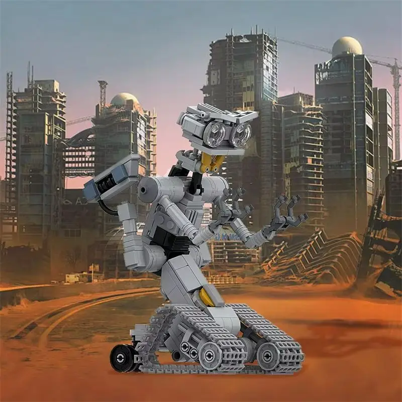 

MOC Shorted-Circuits Johnnyed 5 Robot Building Blocks Movie Game Robot Model Bricks Creative Toys for Children Boys Xmas Gift