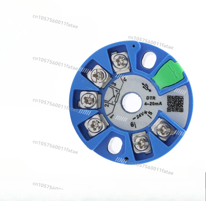 

Temperature Transmitter Module Integrated Intelligent PT100 Thermal Resistance K-type Thermocouple 4-20mA Transmitter