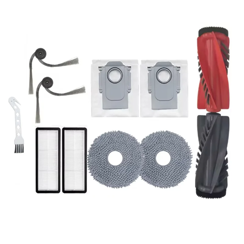 A50Q-For Roborock Qrevo C / Curv / Curvc / Edge / Edgec / 5AE / S5V Sweeping Main Side Brush Mop Filter Dust Bags