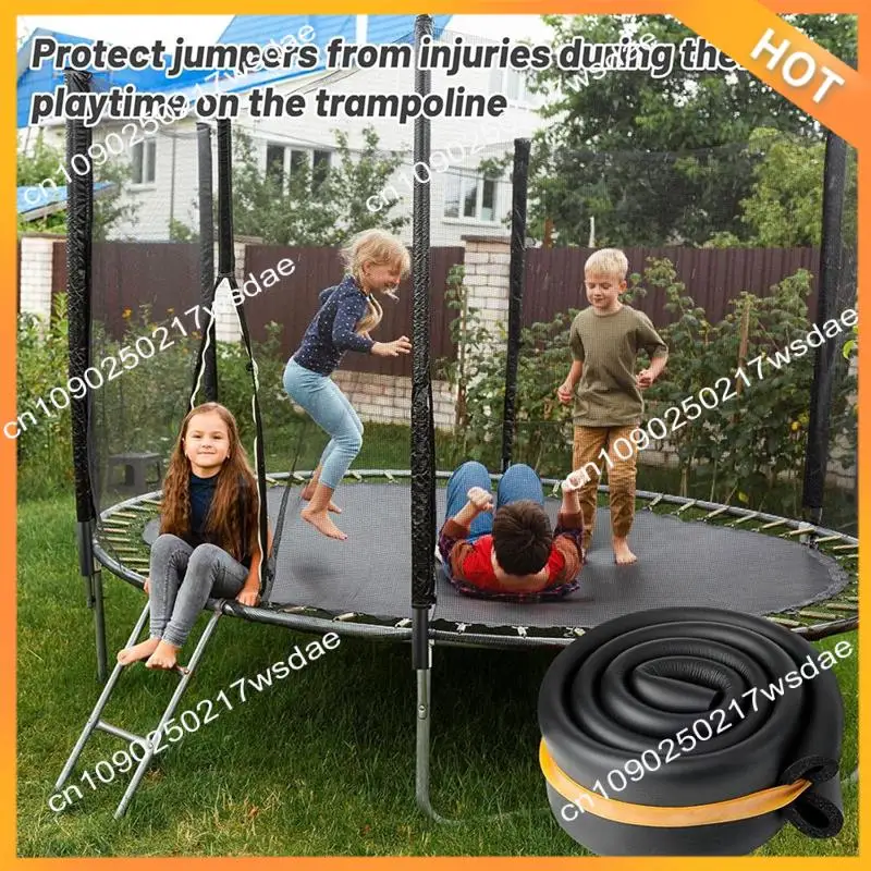

X08A 6Pcs 35.4In Trampoline Pole Foam Padding Sleeves, Safety Cover For Kids Trampoline Accessories