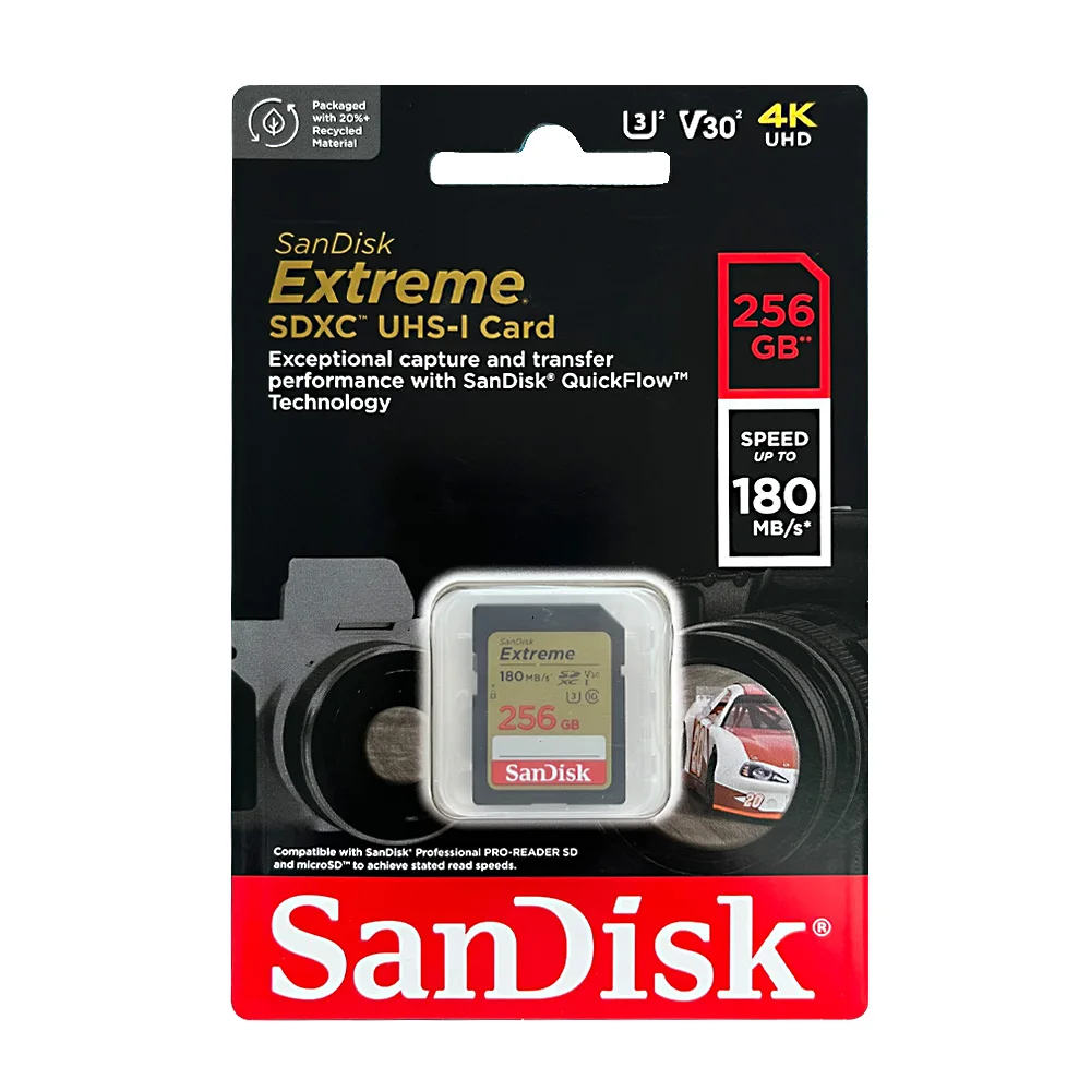 SanDisk Ultra/Extreme/Extreme Pro SD-Karte 32GB SDHC UHS-I 64GB/128GB 256GB SDXC UHS-I Vollformat-SD-Karte für Kamera Full HD Video – Detail 9