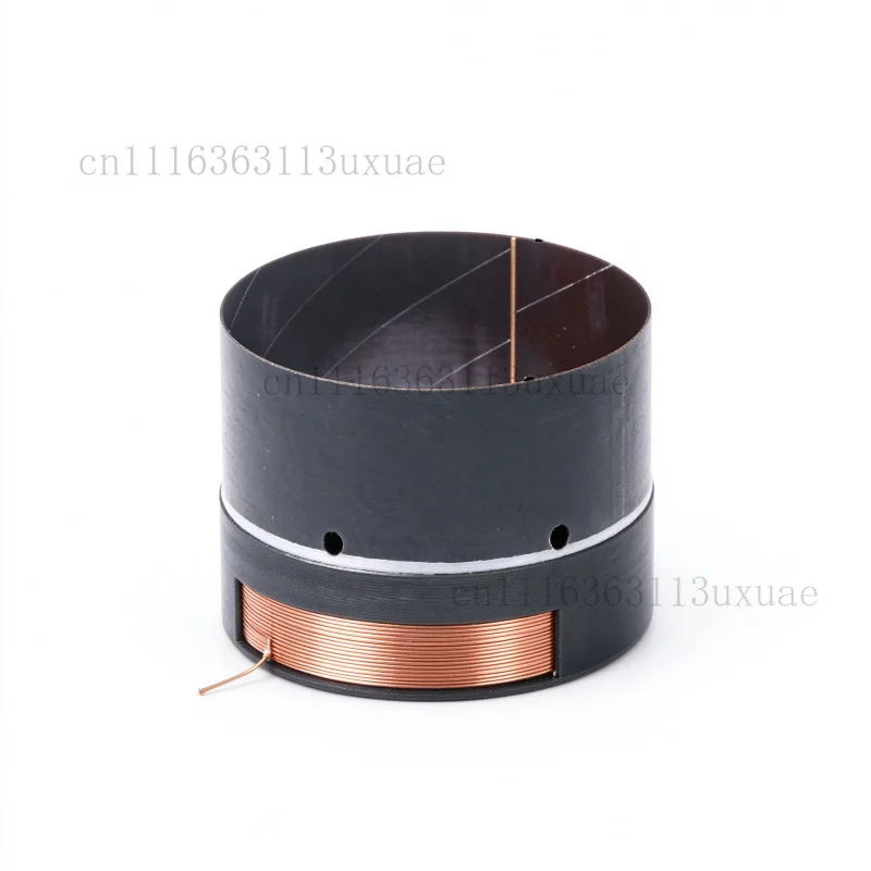 75.5mm 100 Core Voice Coil Pure Copper Round Wire Low Bass Subwoofer Repair Replacement Part 6 Ohm for 12/15 Inch Speaker