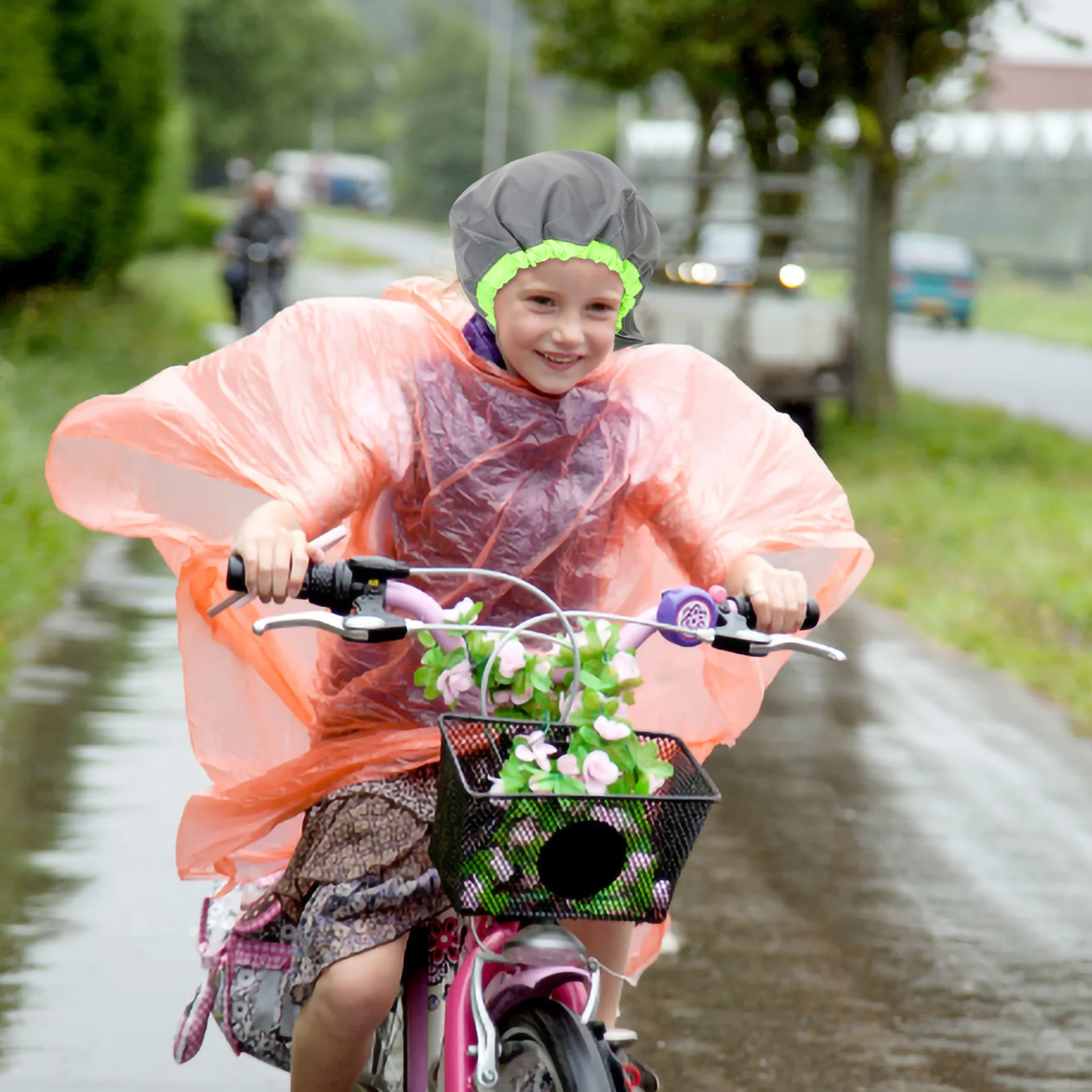 Rainproof Cover Cycling Waterproof Oxford Cloth Reflective Strip Protective Bike Sleeve Outdoor Sports Use