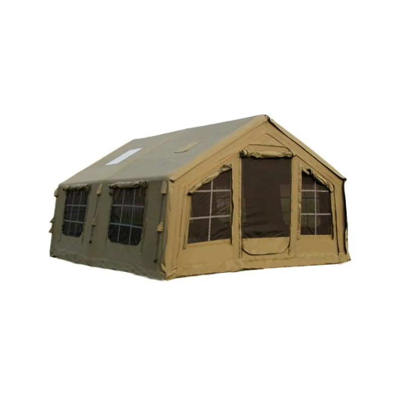 17.2 m2 inflatable tent dew camping campground expansion cotton roof tent