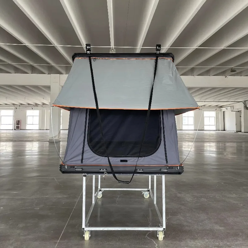 Durable hard-shell car roof tent, with ladder, waterproof, can be built in all seasons, fast construction, outdoor camping