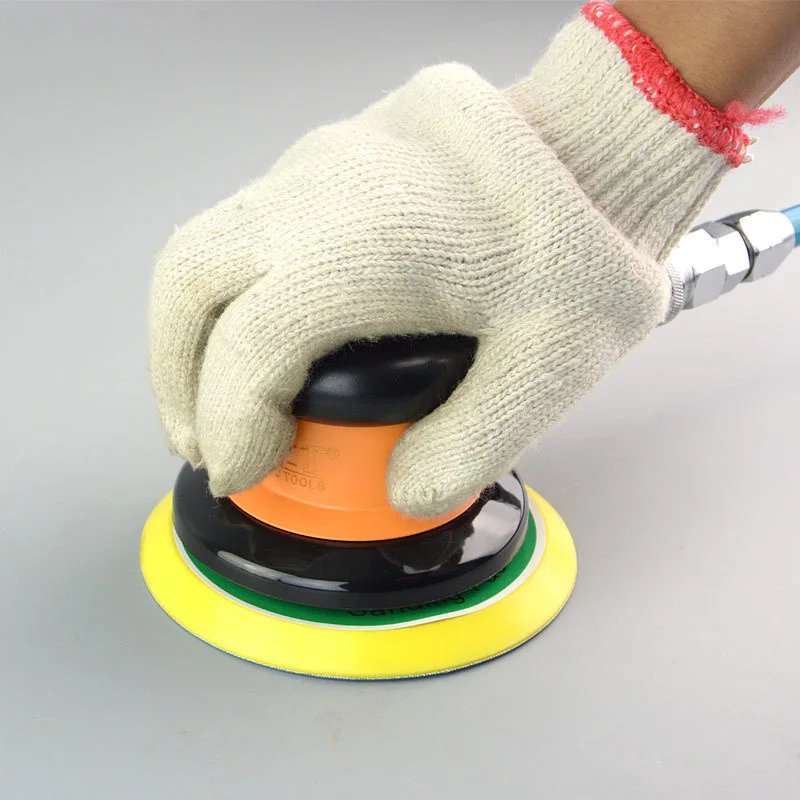 Polisher for Cars Pneumatic 5 inch Small hand grip for home use Automotive Polisher Automotive Polishing waxing Machine