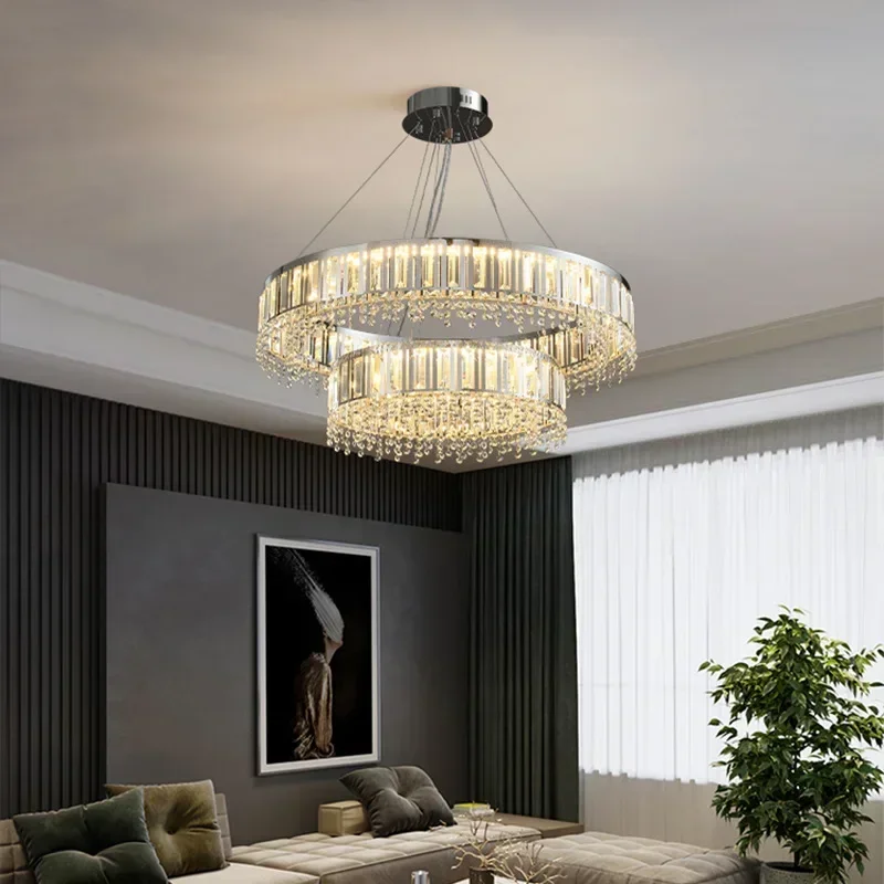 

Crystal Luxury Pendant Lights Ceiling Lamp Hotel Modern Pendant Lights Chandelier Home Decoration Indoor Lighting