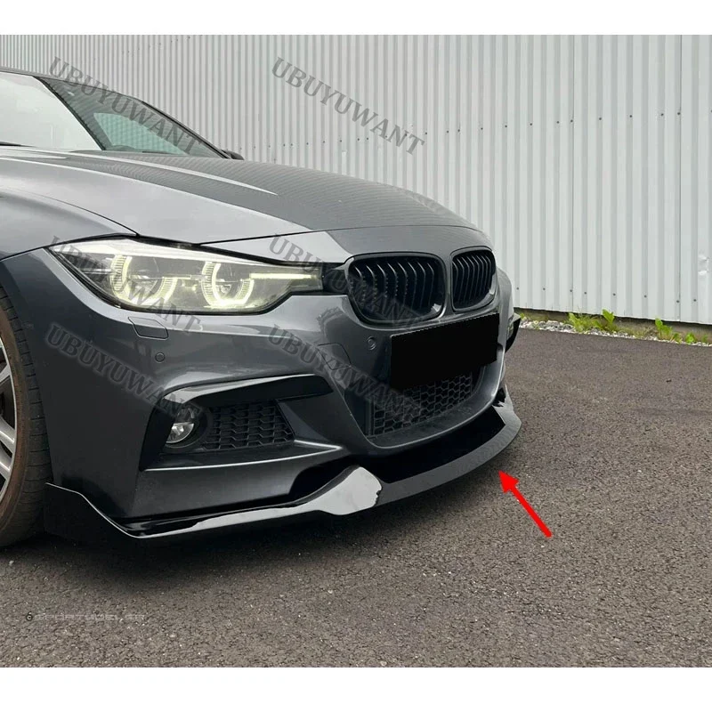 MAD Style For BMW 3 Series  F30 F31 M Sport 2012-2019 Front Bumper Lip Factory Outlet Chin Spoiler Splitter Protector