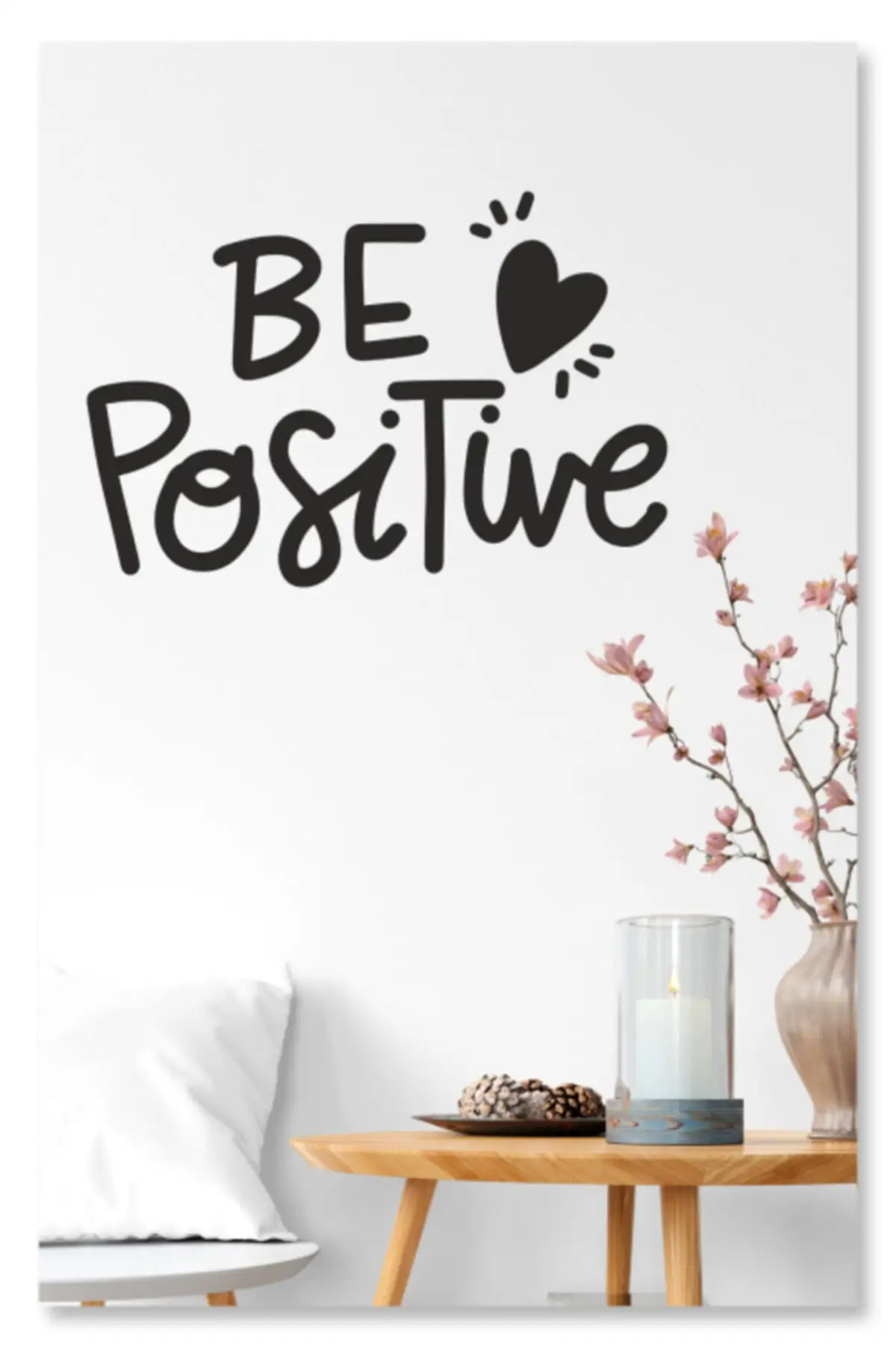 

"Be Positive" Decorative Wall Sticker Home Decoration