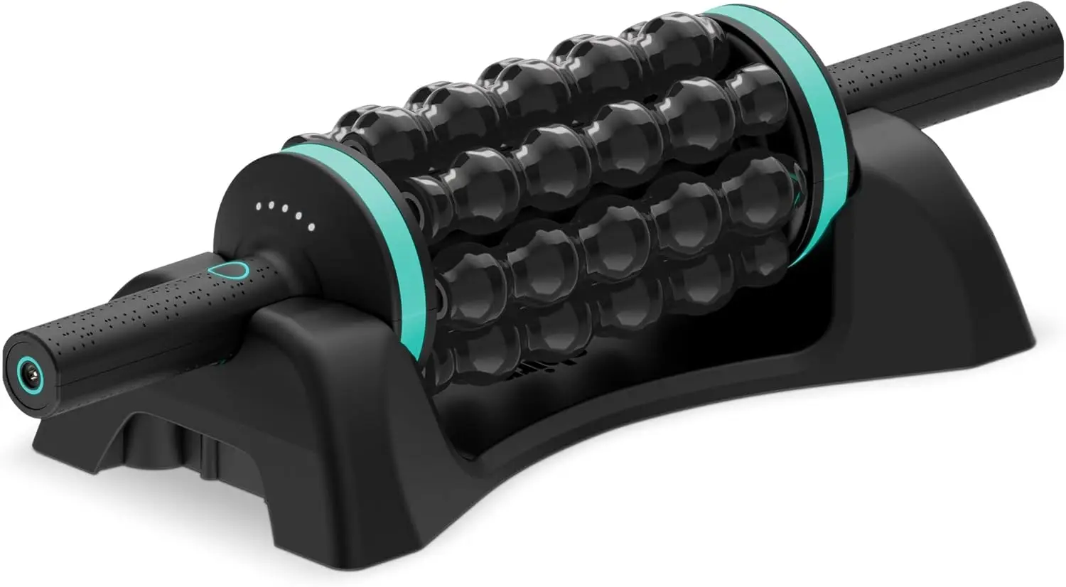 

Percussive Rolling Massager – Deep Tissue Muscle Relief with Hands-Free Base, 5-Speeds, Rechargeable
