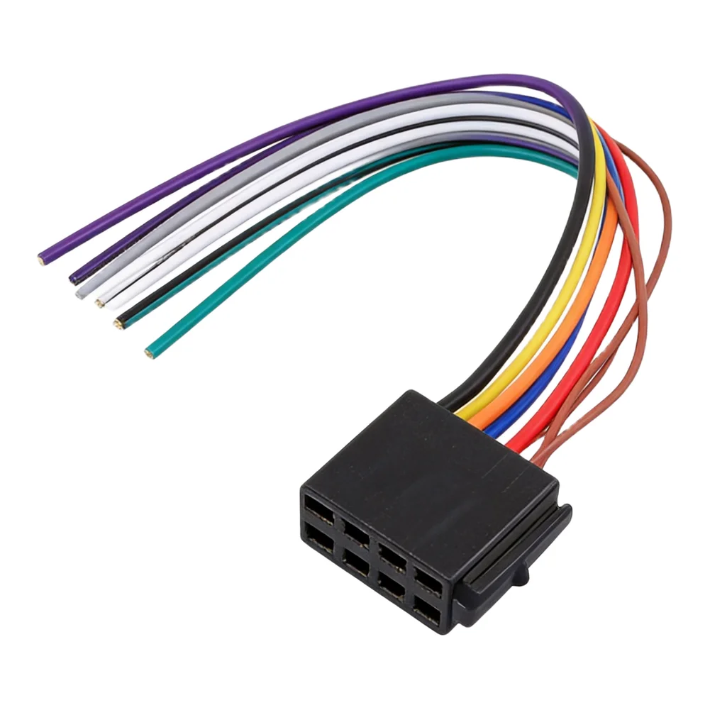 14cm ISO Wiring Harness Non-deformation Anti-corrosion Direct Installation High-quality Materials Wear-resistant Easy To Use
